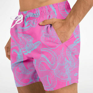 Pink Sea Creatures Trunks