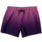 Men's Purple Gradient Swimsuit Shorts Trunks