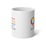 SHS Tricolor Jumbo Coffee Mug, 20oz