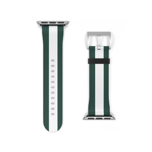 Green White Wristband