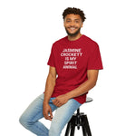 Unisex Jasmine Crockett Is My Spirit Animal Garment-Dyed T-Shirt