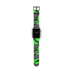 Black Green Camo Wristband