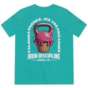 Calories Burned Ice Cream Earned Tee