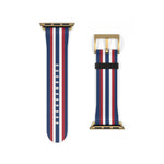 Blue Red White NATO Stripe Wristband