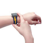 Blue Yellow Flash Wristband