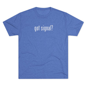 Unisex Got Signal? Houthi OpSec Chat Tri-Blend Crew Tee