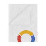 SHS Stacked Minky Blanket
