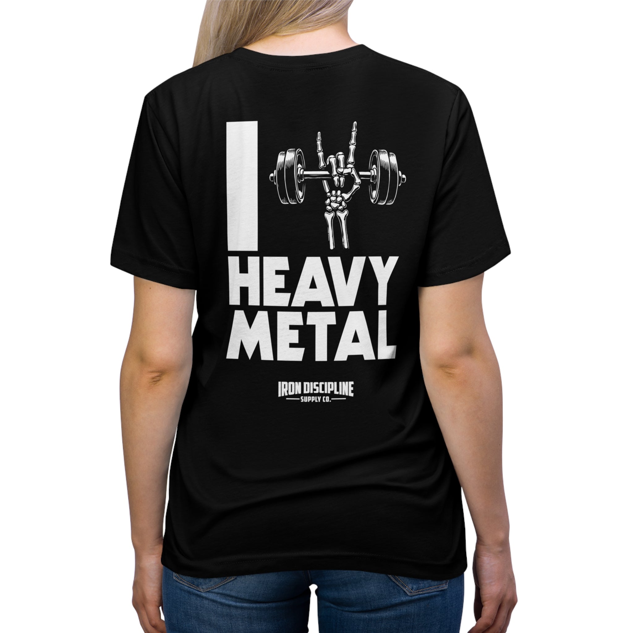 I Heart Heavy Metal Gym Tee