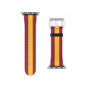 Maroon Yellow Wristband