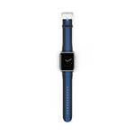 Black Blue NATO Wide Stripe Wristband