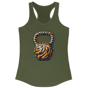 Tiger Stripes Kettlebell Classic Tank Top