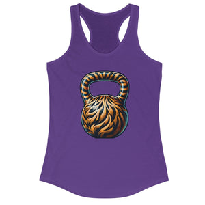 Tiger Stripes Kettlebell Classic Tank Top