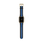 Black Blue NATO Wide Stripe Wristband