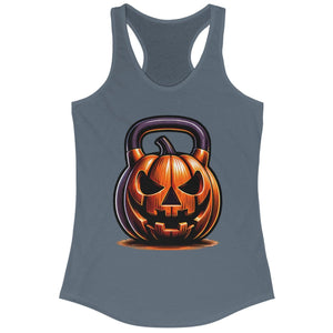 Pumpkin Iron Kettlebell Classic Tank Top