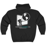 NS White Sky Zip Hoodie