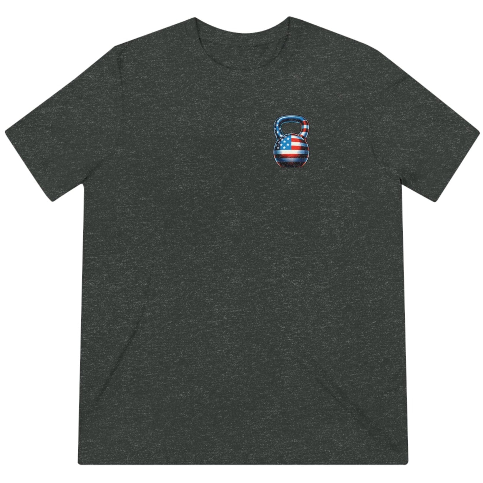 American Flag Kettlebell Tee