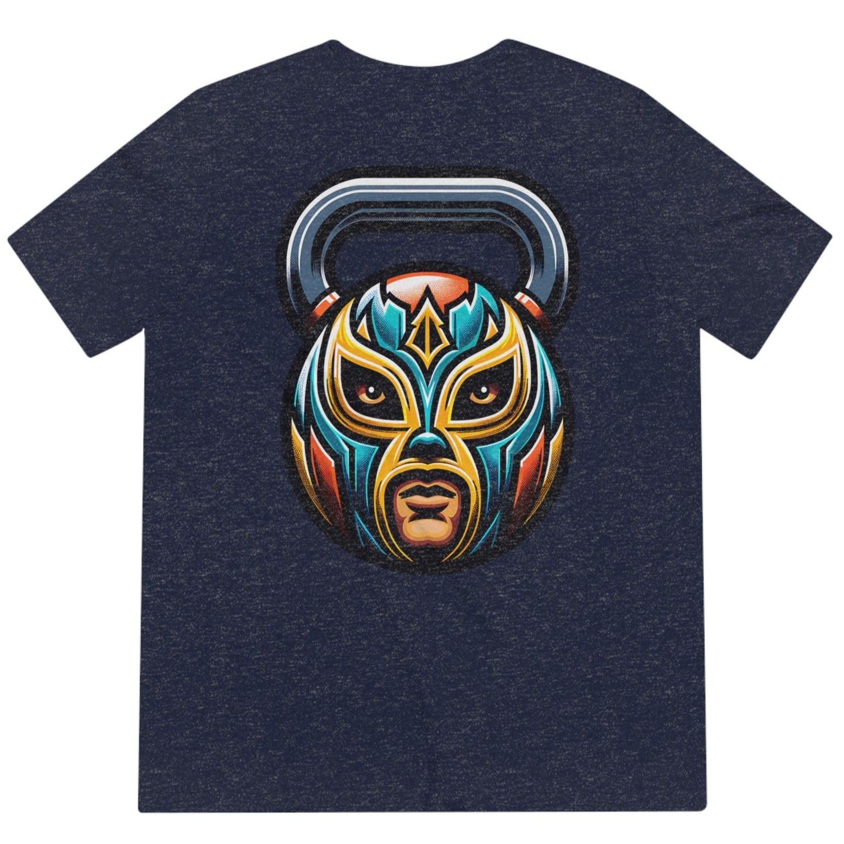 Luchador Mask Kettlebell Tee