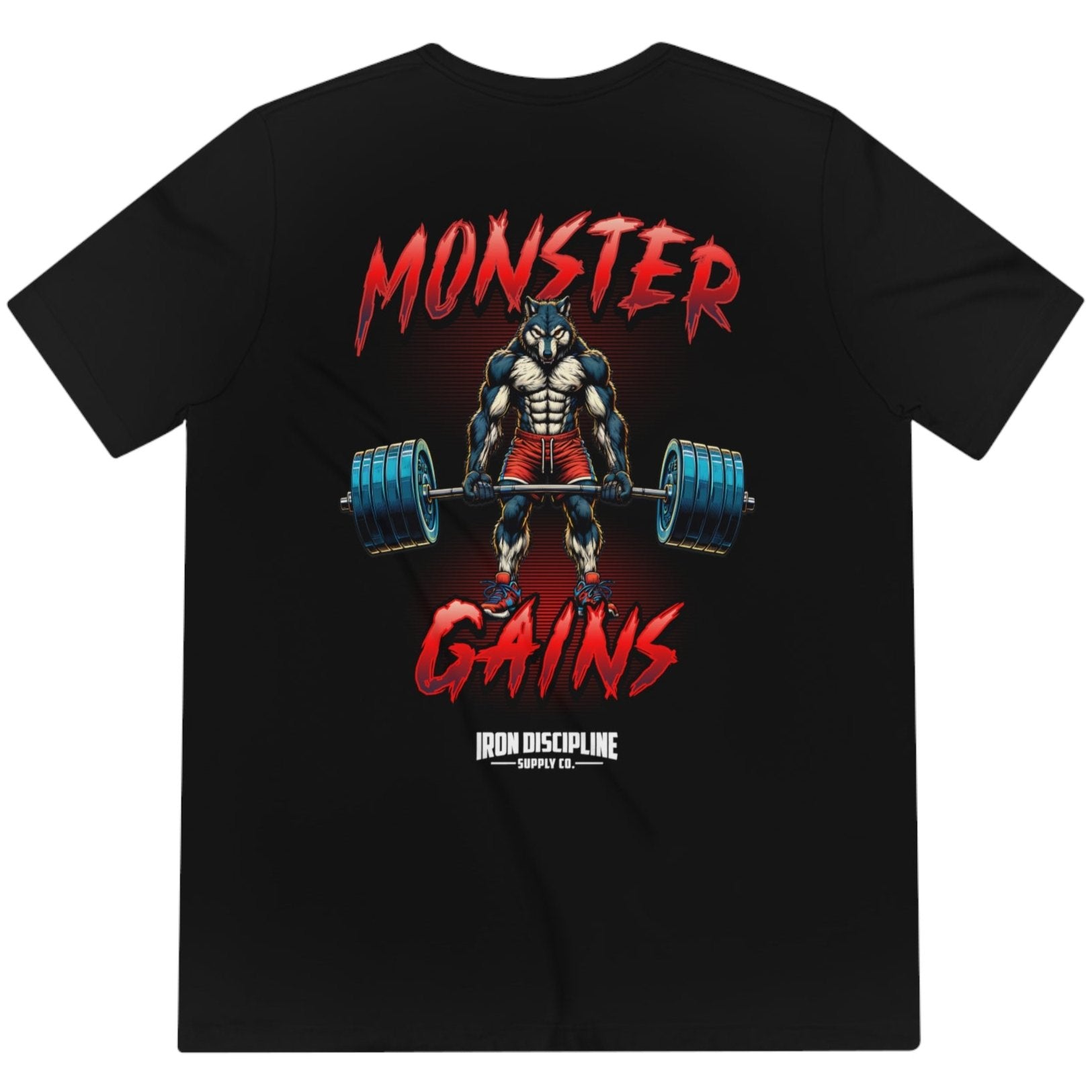 Men's Unisex Monster Gains Werewolf Triblend T-Shirt