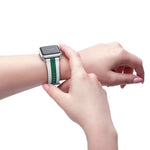 White Green Wristband