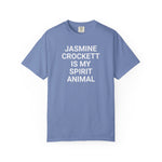 Unisex Jasmine Crockett Is My Spirit Animal Garment-Dyed T-Shirt
