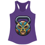 Classic Luchador Mask Kettlebell Tank Top