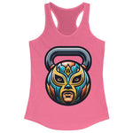 Classic Luchador Mask Kettlebell Tank Top