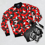 Red M90 Polygon Camo Jacket