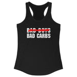 Women's Classic Bad Boys Bad Carbs Racerback Tank Top