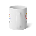 SHS Tricolor Jumbo Coffee Mug, 20oz