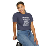 Unisex Jasmine Crockett Is My Spirit Animal Garment-Dyed T-Shirt