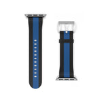 Black Blue NATO Wide Stripe Wristband