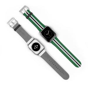 Green White Black Wristband