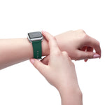 Dark Green Color Wristband