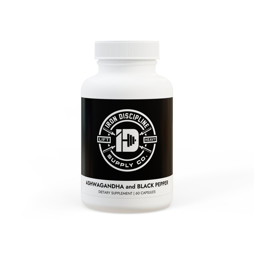 Ashwagandha and Black Pepper (60 Count)