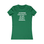 Jasmine Crockett Is My Spirit Animal Women's Favorite Tee