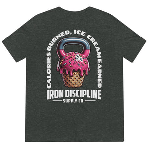 Calories Burned Ice Cream Earned Tee