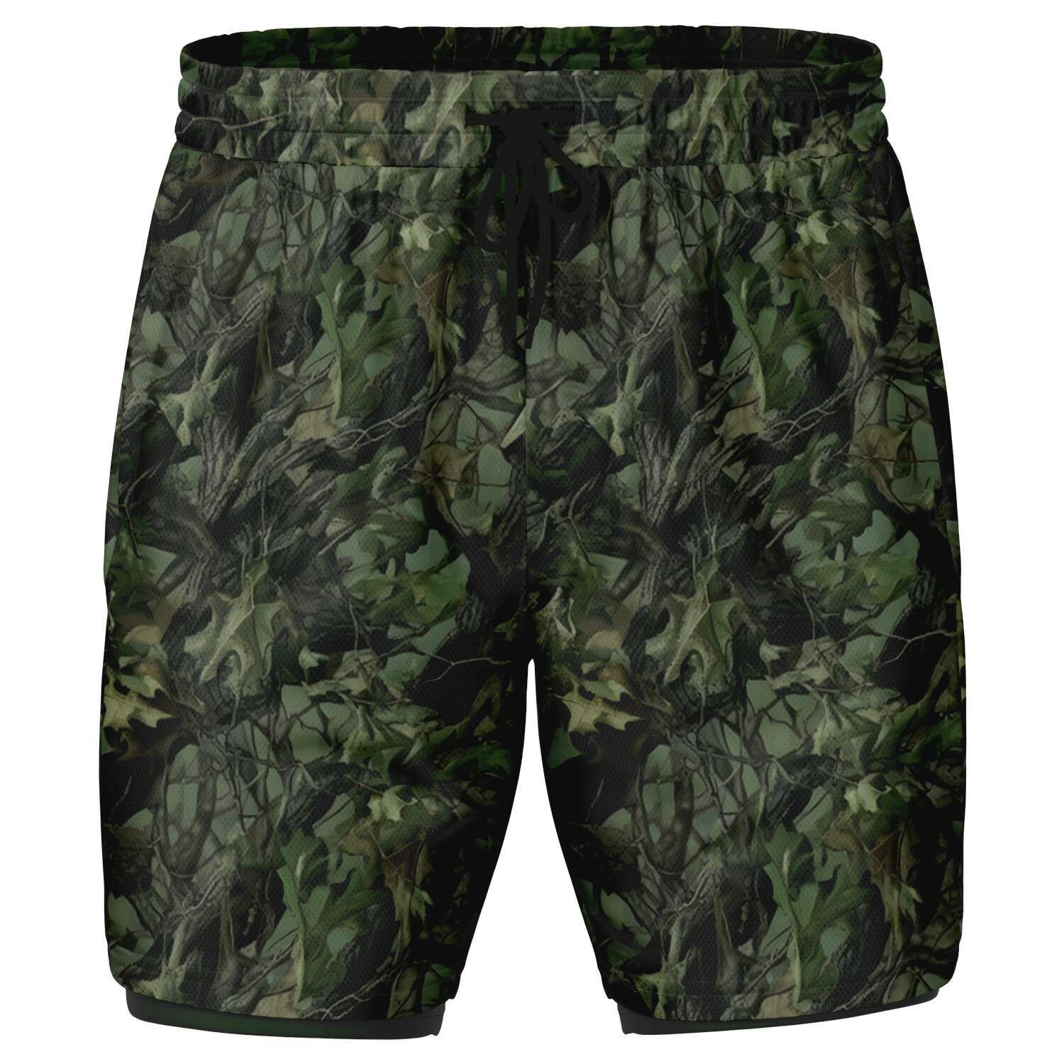 Summer Green Camo Shorts