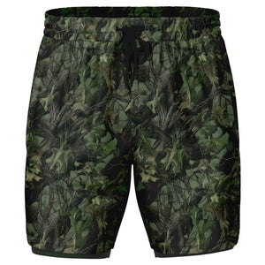 Summer Green Camo Shorts