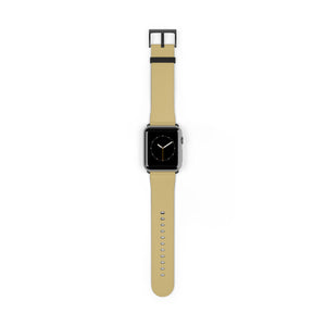 School Spirit Varsity Sports Game Day Football Midwest Gold Apple Watch Wrist Band