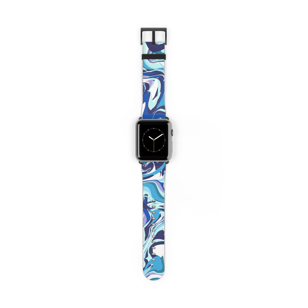 Blue Marble Swirl Wristband