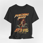 Punching Nazis Indiana Tee