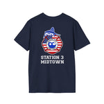 OFCD Marlin American Flag T-Shirt