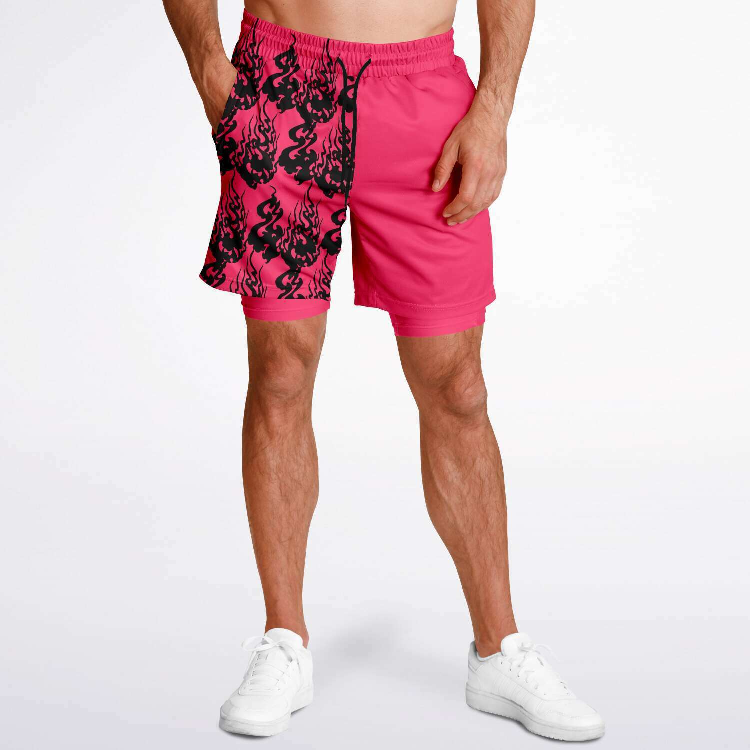 Black Watermelon Phantom Ghost Shorts