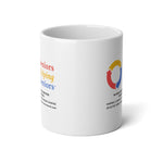 SHS Tricolor Jumbo Coffee Mug, 20oz