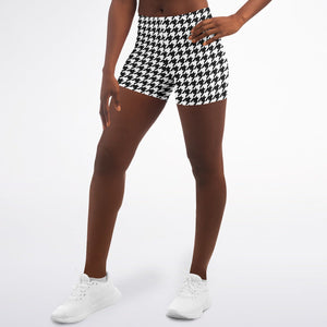 Houndstooth Plaid Shorts