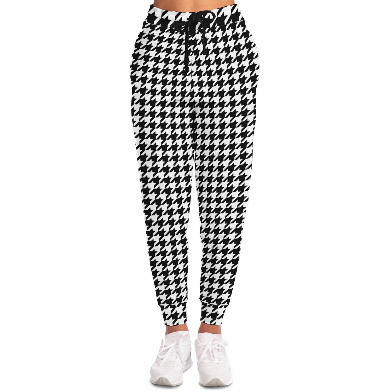 Houndstooth Plaid Joggers