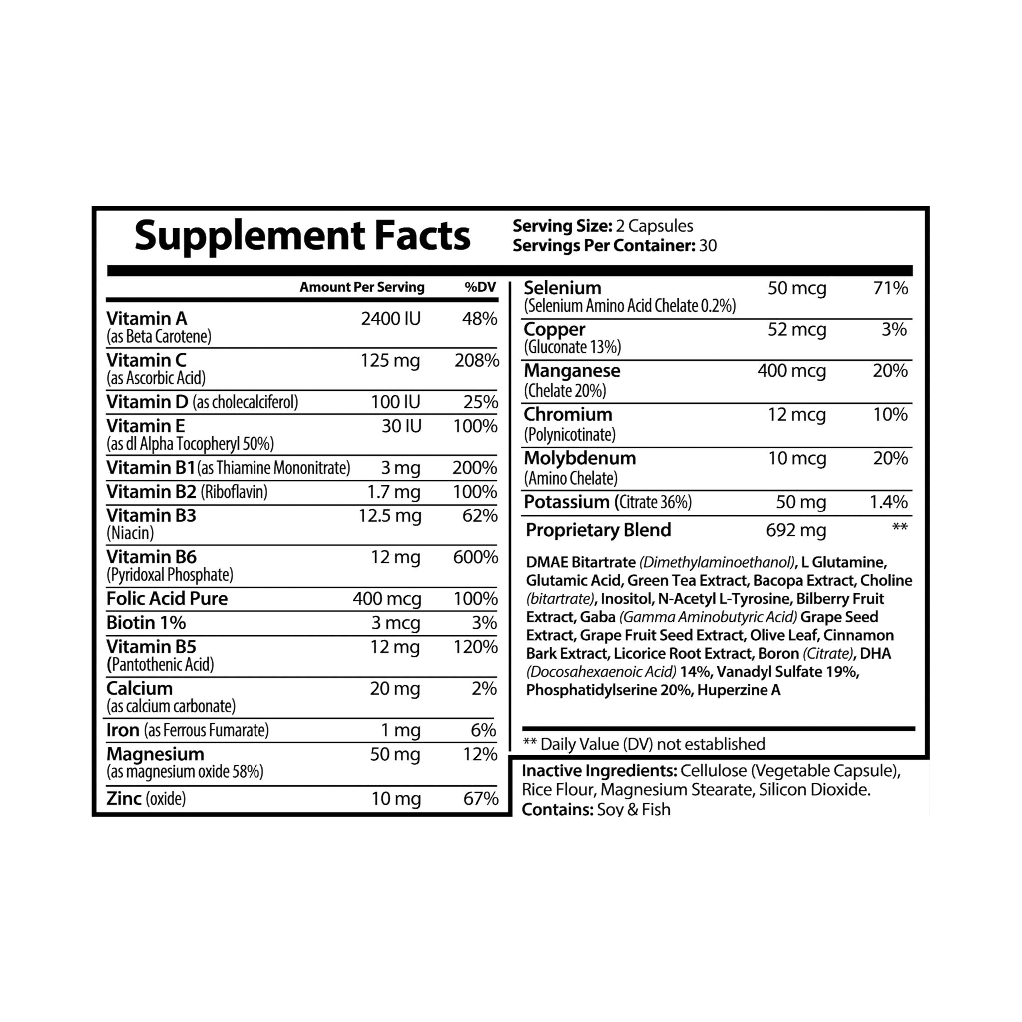 Brain Support Complex (60 Count)