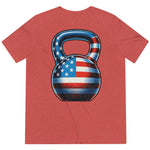 American Flag Kettlebell Tee