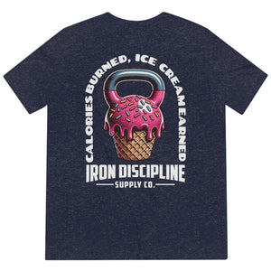 Calories Burned Ice Cream Earned Tee