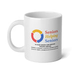SHS Tricolor Jumbo Coffee Mug, 20oz